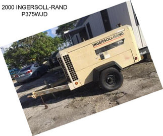 2000 INGERSOLL-RAND P375WJD