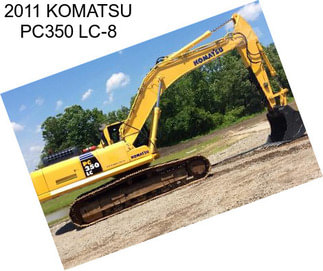 2011 KOMATSU PC350 LC-8