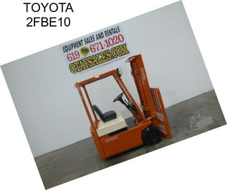 TOYOTA 2FBE10