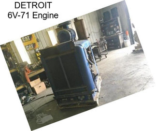 DETROIT 6V-71 Engine