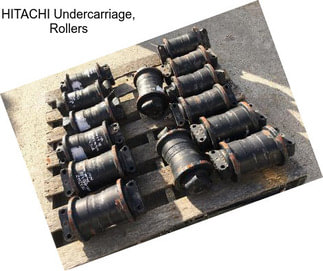 HITACHI Undercarriage, Rollers