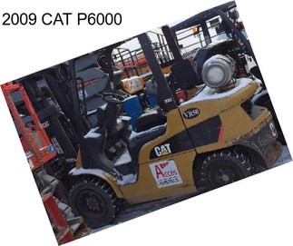 2009 CAT P6000