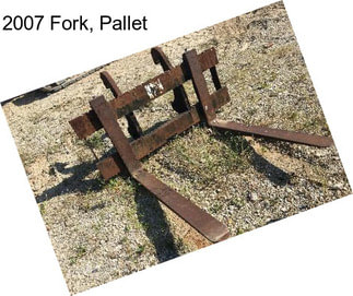 2007 Fork, Pallet