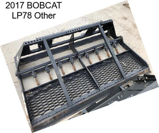 2017 BOBCAT LP78 Other