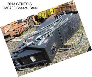 2013 GENESIS GMS700 Shears, Steel