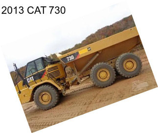 2013 CAT 730