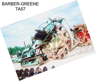 BARBER-GREENE TA57