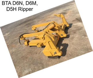 BTA D6N, D6M, D5H Ripper