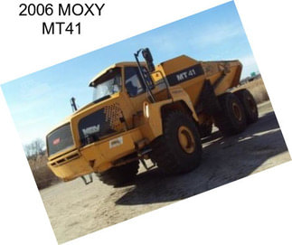 2006 MOXY MT41