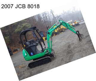 2007 JCB 8018