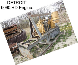 DETROIT 6090 RD Engine