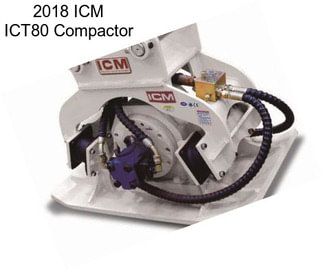 2018 ICM ICT80 Compactor