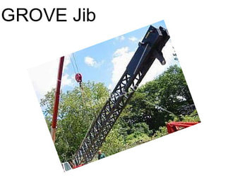 GROVE Jib