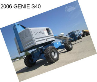 2006 GENIE S40