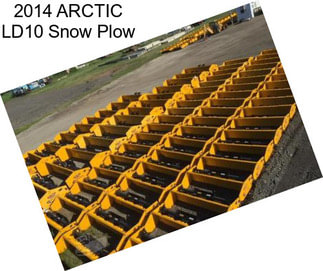 2014 ARCTIC LD10 Snow Plow