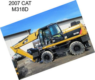 2007 CAT M318D