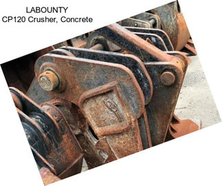 LABOUNTY CP120 Crusher, Concrete