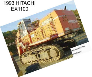 1993 HITACHI EX1100