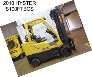 2010 HYSTER S100FTBCS