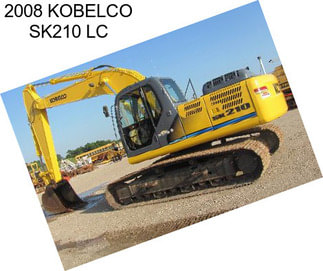 2008 KOBELCO SK210 LC