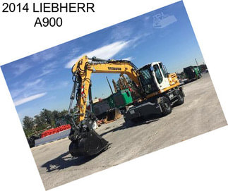 2014 LIEBHERR A900