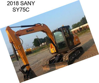2018 SANY SY75C