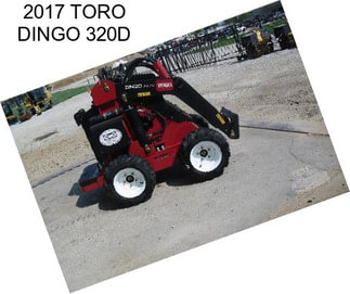 2017 TORO DINGO 320D