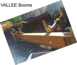VALLEE Booms