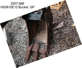 2007 AMI HD0610E12 Bucket, GP