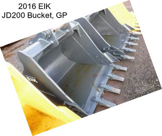 2016 EIK JD200 Bucket, GP