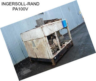 INGERSOLL-RAND PA100V