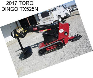 2017 TORO DINGO TX525N