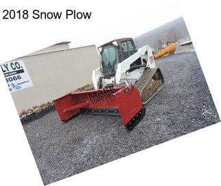 2018 Snow Plow