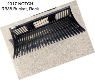 2017 NOTCH RB88 Bucket, Rock