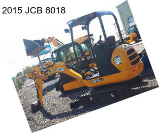 2015 JCB 8018
