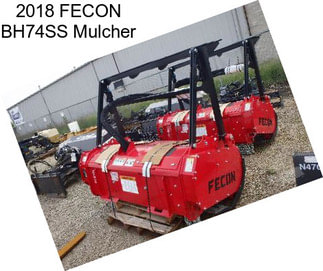 2018 FECON BH74SS Mulcher