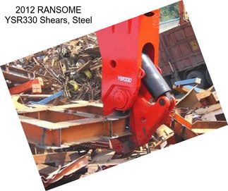 2012 RANSOME YSR330 Shears, Steel