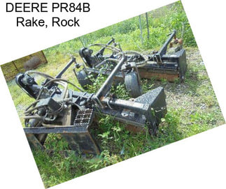 DEERE PR84B Rake, Rock