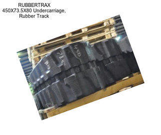 RUBBERTRAX 450X73.5X80 Undercarriage, Rubber Track
