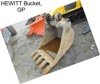 HEWITT Bucket, GP