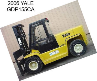 2006 YALE GDP155CA