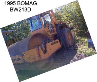 1995 BOMAG BW213D