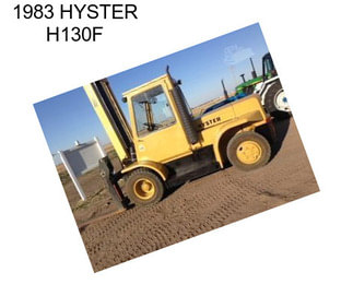 1983 HYSTER H130F