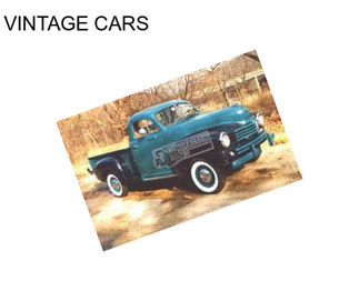 VINTAGE CARS