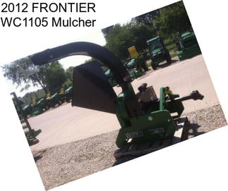 2012 FRONTIER WC1105 Mulcher