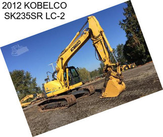 2012 KOBELCO SK235SR LC-2