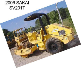 2006 SAKAI SV201T