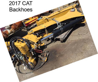 2017 CAT Backhoes