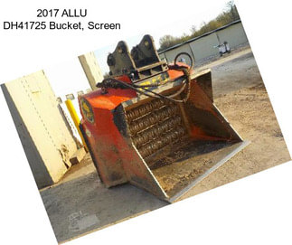 2017 ALLU DH41725 Bucket, Screen