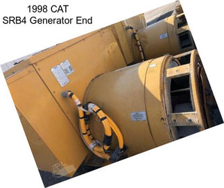 1998 CAT SRB4 Generator End